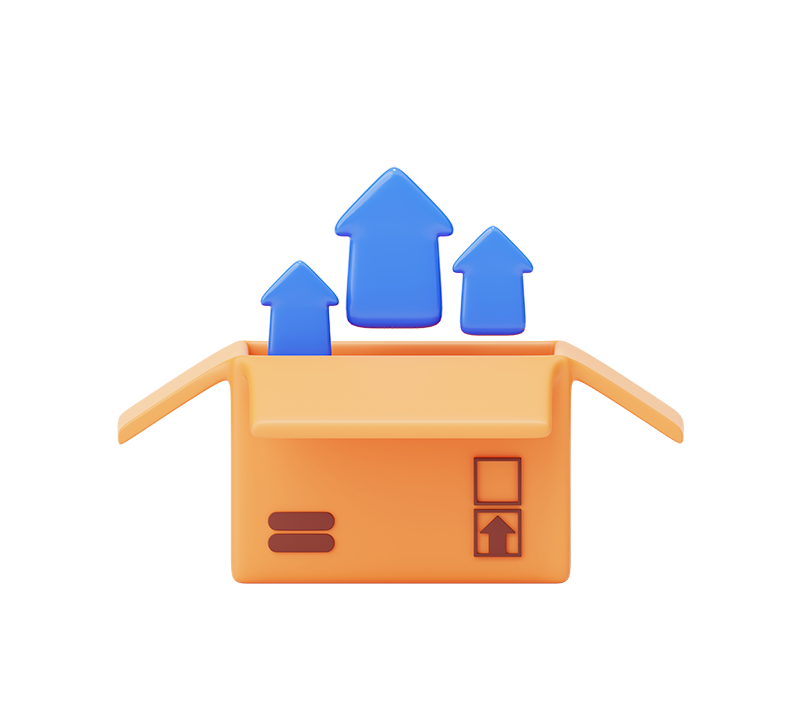 open_cardboard_box_with_arrows_export_delivery_shipping_icon_sign_or_symbol_3d_background_illustration